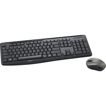 Verbatim Silent Wireless Mouse and Keyboard - Black - 1 (VER99779)