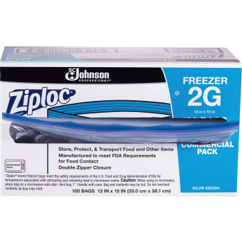 Ziploc Brand Gallon Freezer Bags - 100 / Carton (SJN70761)