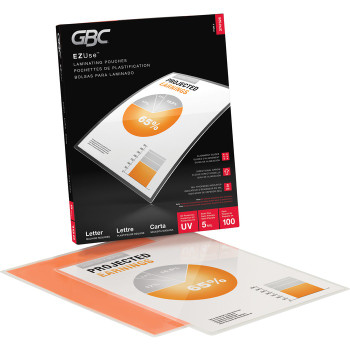 GBC EZUse Thermal Letter-size 3m Laminating Pouch - 100 / Pack (GBC20052)