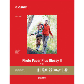 Canon PP-301 Inkjet Print Photo Paper - 20 / Pack (CNMPP301LTR)