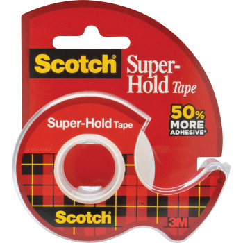 Scotch Super-Hold Invisible Tape - 1 Roll (MMM198ESF)