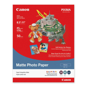Canon Photo Paper - 50 / Pack (CNMMP101LTR)