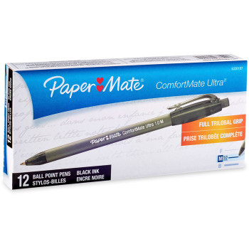 Paper Mate Comfort Mate Retractable Pens - 12 / Dozen (PAP6330187)