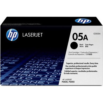 HP 05A (CE505A) Original Toner Cartridge - Single Pack - 1 (HEWCE505A)