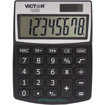 Victor 1000 Mini Desktop Calculator - 1 Each (VCT1000)