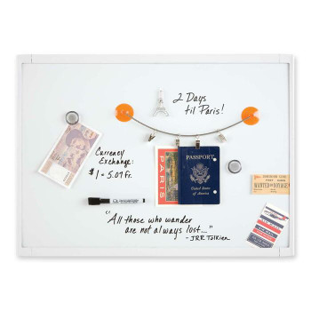 Quartet Mini Magnetic Dry Erase Board - 1 Each (QRT03803)