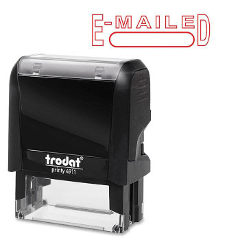 Trodat E-Mailed S-Printy Self-Inking Stamp - 1 Each (TRO11493)