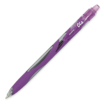 Zebra Pen OLA Retractable Ballpoint Pen - 1 Each (ZEB23580)