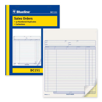 Blueline Sales Order Book - 1 Each (BLIDC151)