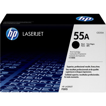 HP 55A (CE255A) Original Toner Cartridge - Single Pack - 1 (HEWCE255A)