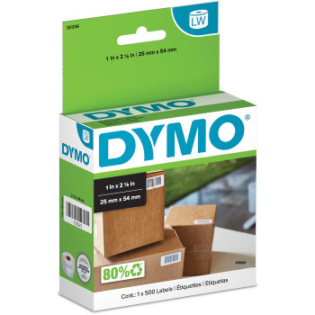 Dymo LabelWriter Small Multipurpose Labels - 500 / Roll (DYM30336)