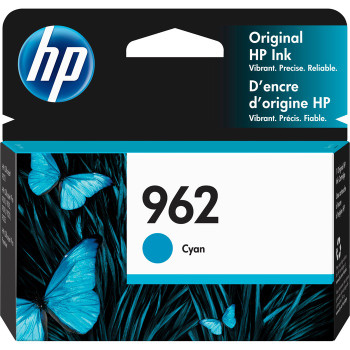 HP 962 Ink Cartridge - Cyan (HEW3HZ96AN140)