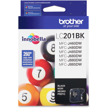 Brother Innobella LC201 Original Ink Cartridge - 1 Each (BRTLC201BKS)