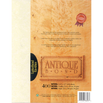 First Base Antique Bond 78223 Inkjet, Laser Print Bond Paper - 400 Sheet (FST78223)