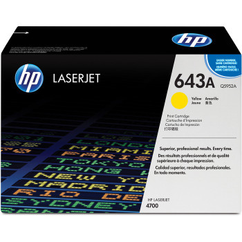 HP 643A (Q5952A) Original Toner Cartridge - Single Pack - 1 Each (HEWQ5952A)