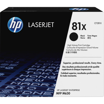 HP 81X (CF281X) Original Toner Cartridge - Single Pack - 1 (HEWCF281X)