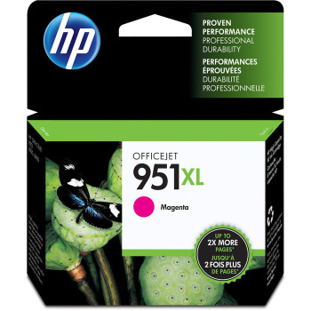 HP 951XL Ink Cartridge - Single Pack - 1 Each (HEWCN047AN140)