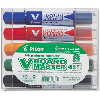 BeGreen V Board Master Whiteboard Marker - 5 / Set (PIL358371)
