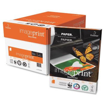 Domtar ImagePrint Dot Matrix, Inkjet, Laser Print Copy & Multipurpose Paper - 500 / Ream (DMR3915)