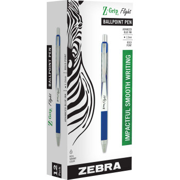 Zebra Pen Z-Grip Flight Retractable Pens (ZEB21920)