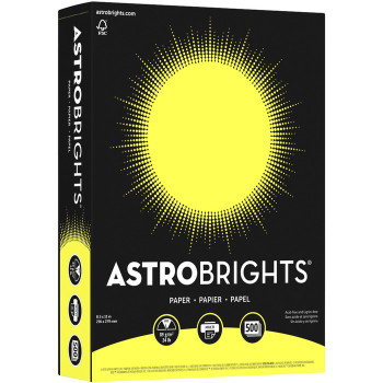 Astrobrights Inkjet, Laser Print Copy & Multipurpose Paper - 500 / Pack (NEE21018)