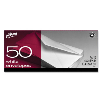 Hilroy High Count Boxed Envelope - 50 / Pack (HLR36612)
