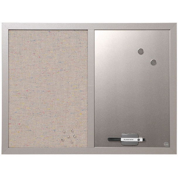 MasterVision MV Fabric/Dry-erase Bulletin Board (BVCMX04331608)