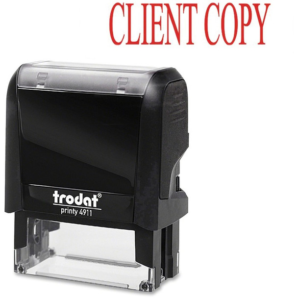 Trodat Self-inking Client Copy Stamp - 1 Each (TRO11600)