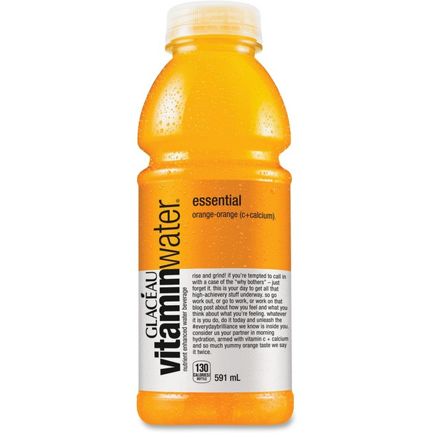 Glaceau VitaminWater essential Orange Water Drink - 12 / Carton (CCR8100)