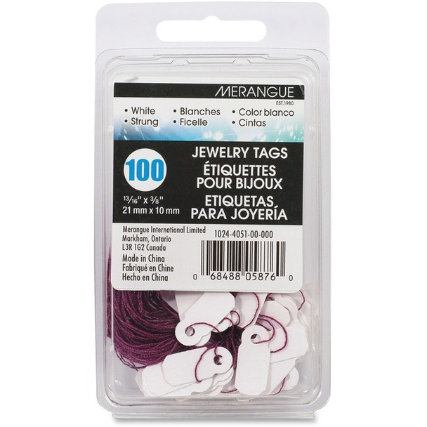 Merangue Jewellery Tags - 100 / Pack (MGE10244051)