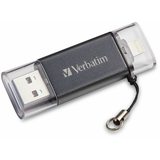 Verbatim iStore 'n' Go Dual USB 3.0 Flash Drive - 1 Each (VER49300)