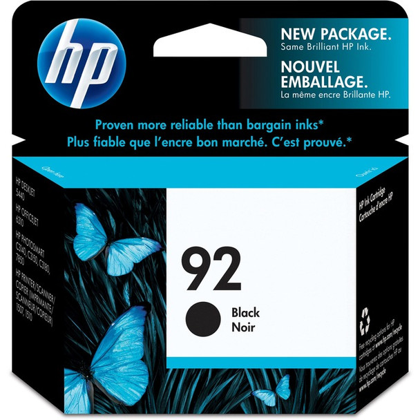 HP 92 Original Ink Cartridge - Single Pack - 1 (HEWC9362WN140)