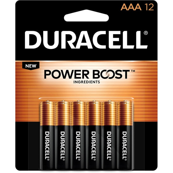 Duracell Coppertop Alkaline AAA Battery - MN2400 - 12 / Pack (DURMN24RT12Z)