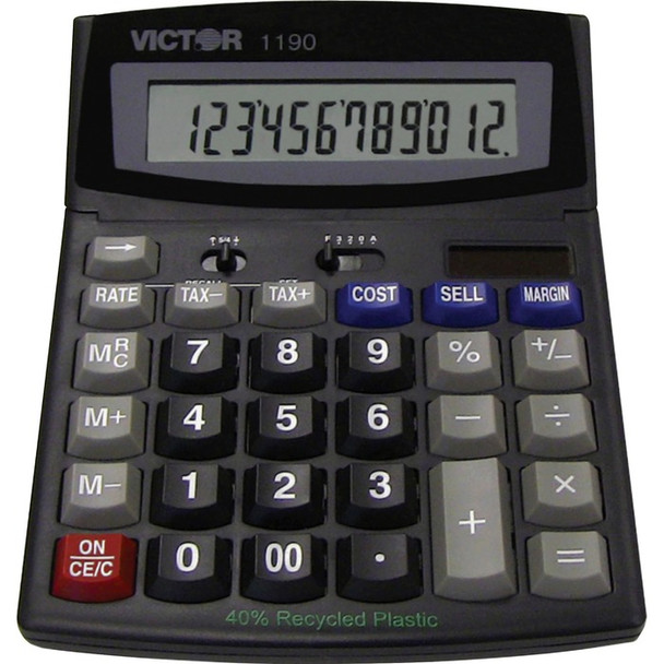 Victor 1190 Desktop Display Calculator - 1 Each (VCT1190)