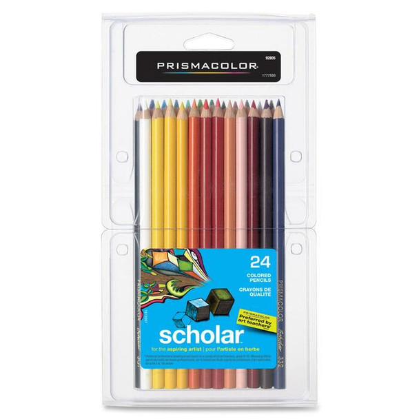 Prismacolor Scholar Colored Pencils - 24 / Set (SAN92805)