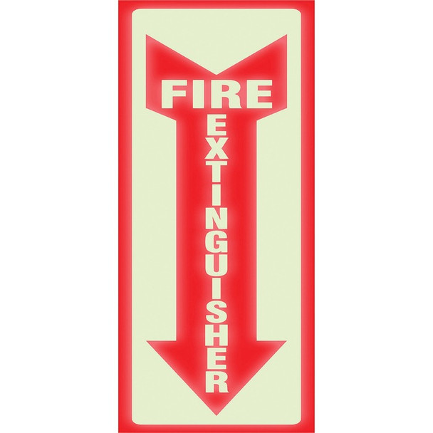 HeadLine Glow Fire Extinguisher Sign - 1 / Each (USS4793)