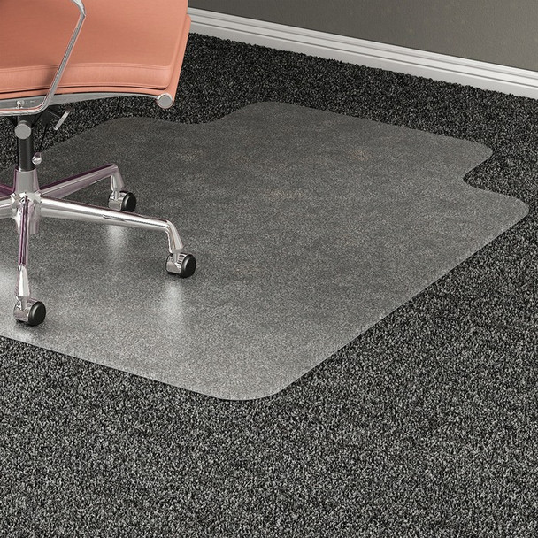 Lorell Wide Lip Medium Pile Chairmat - 1 Each (LLR69166)