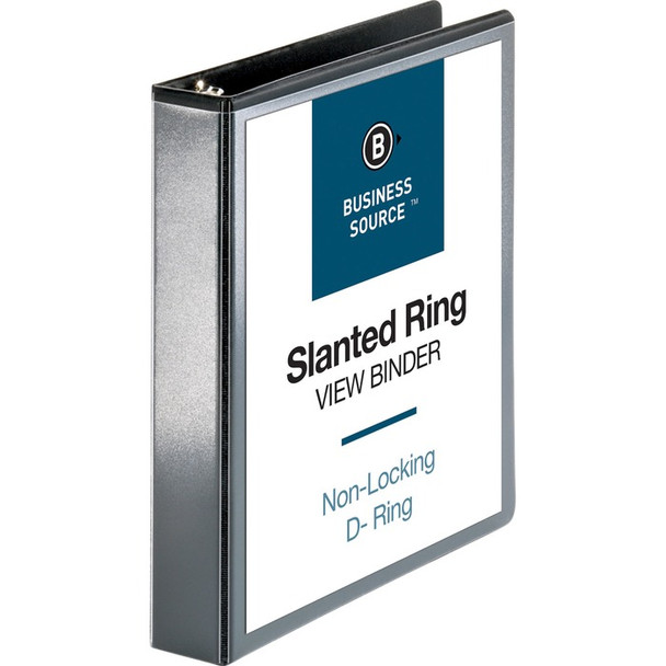 Business Source Basic D-Ring View Binders - 1 / Each (BSN28447)