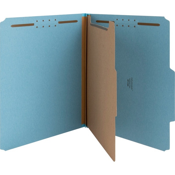 Nature Saver 1-Divider Recycled Classification Folders - 10 / Box (NATSP17200)