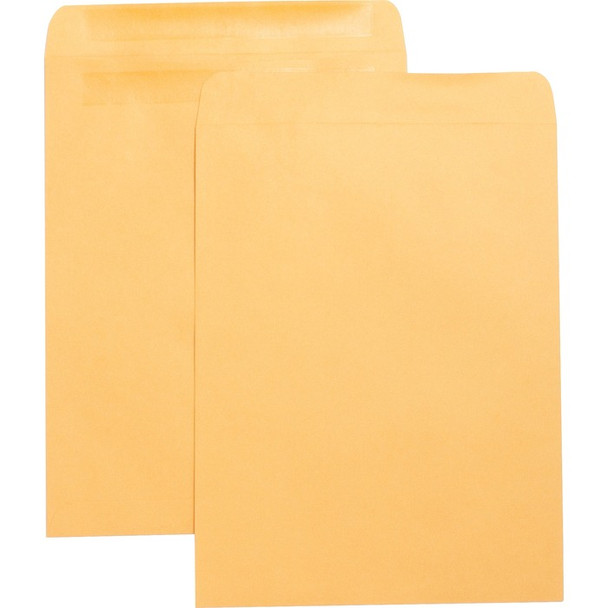 Business Source Press-To-Seal Catalog Envelopes - 100 (BSN42124)