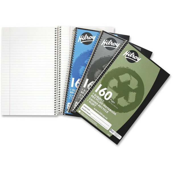 Hilroy 1-Subject Recycled Personal Size Notebook - 1 Each (HLR13042)