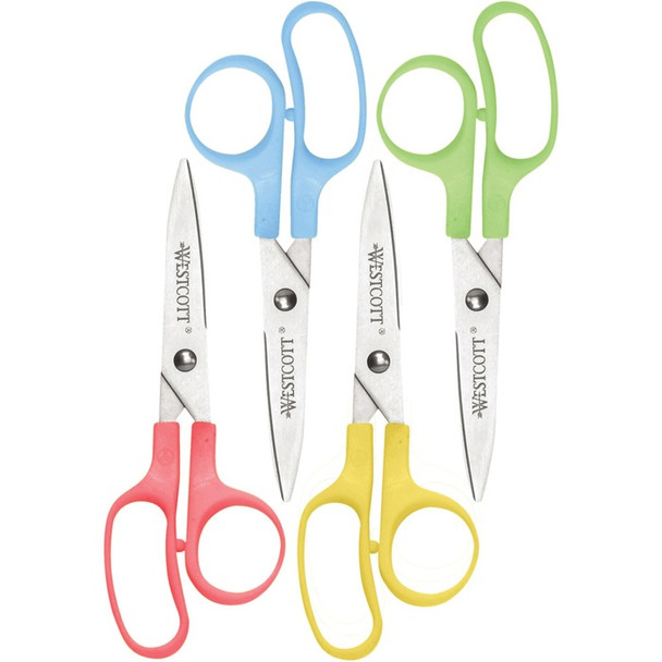 Acme United Kleencut Large Pointed Finger Bow Scissor - 1 Each (ACM40025)