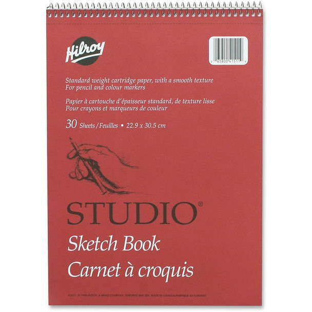 Hilroy Professional Studio Sketch Book - 1 Each (HLR41511)