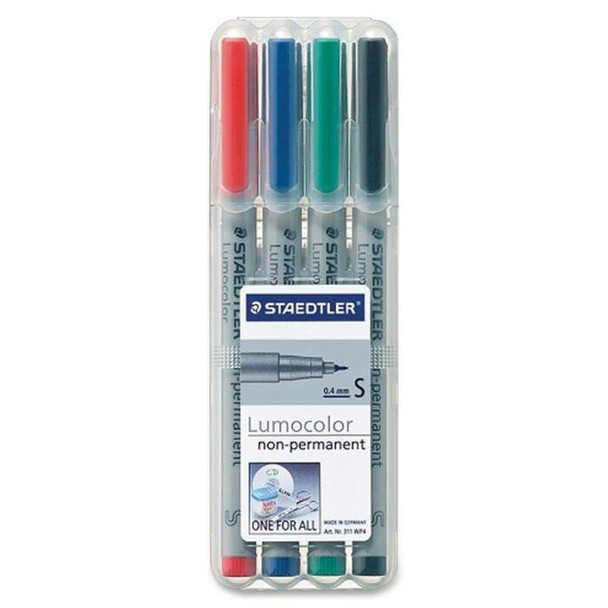 Lumocolor Universal Non-permanent Marker - 4 / Set (STD311WP4)