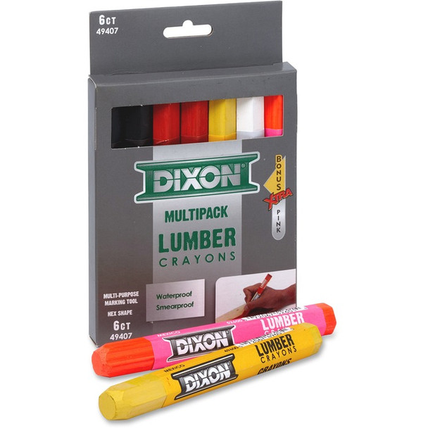Dixon Lumber Crayon - 1 Pack (DIX49407)
