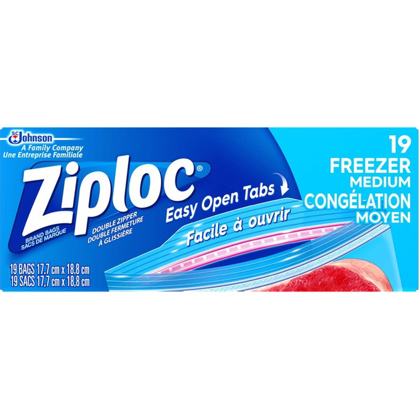 Ziploc Brand Gallon Freezer Bags - 19 / Box (SJN00430)