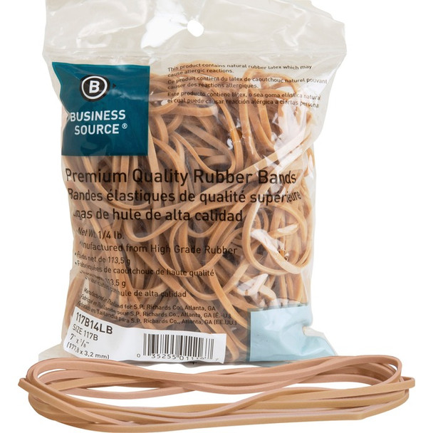 Business Source Rubber Bands - 62 / Box (BSN117B14LB)