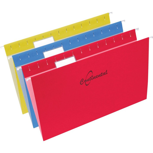 Continental Legal Size Hanging Folders - 25 / Box (COF37225)