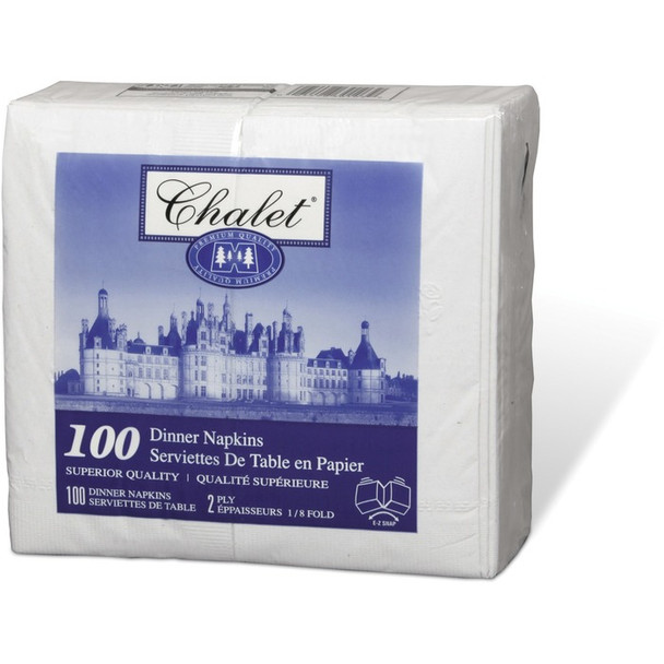 Kruger 2-ply Dinner Napkins - 100 / Pack (KRI07130)