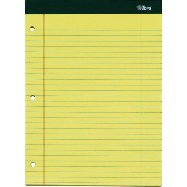 TOPS Double Docket Ruled Writing Pads - Letter - 3 / Pack (TOP63392)